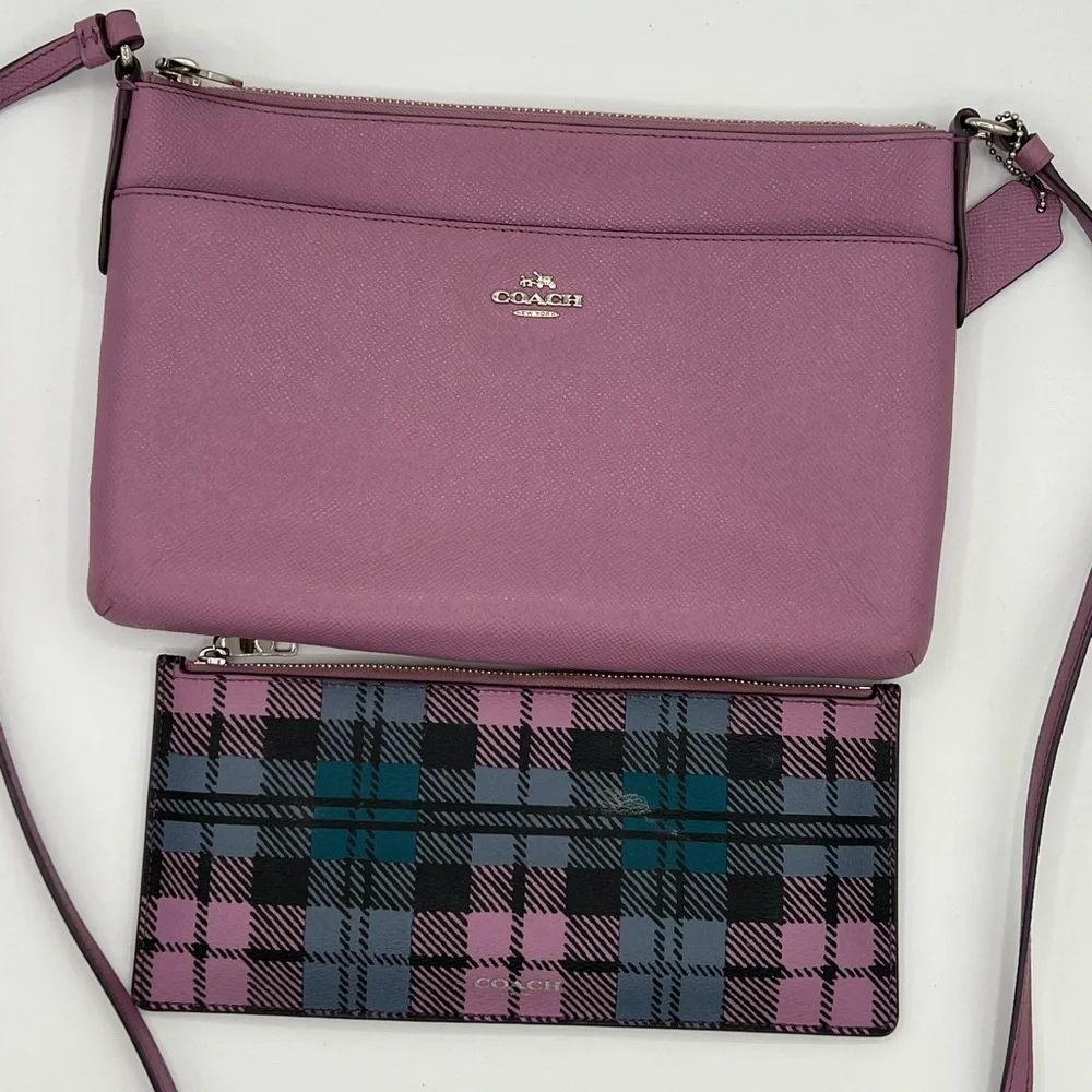Coach Lavender Crossbody Bag - Picture 5 of 10